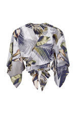 Jets Vida Silk Kimono Top in Forest - Leap & Loop