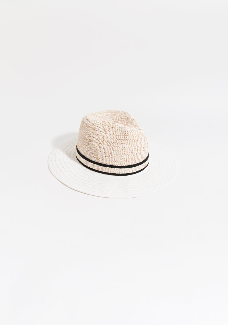 Pia Rossini Liv Hat in White - Leap & Loop