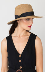 Pia Rossini Tobago Hat in Sand - Leap & Loop