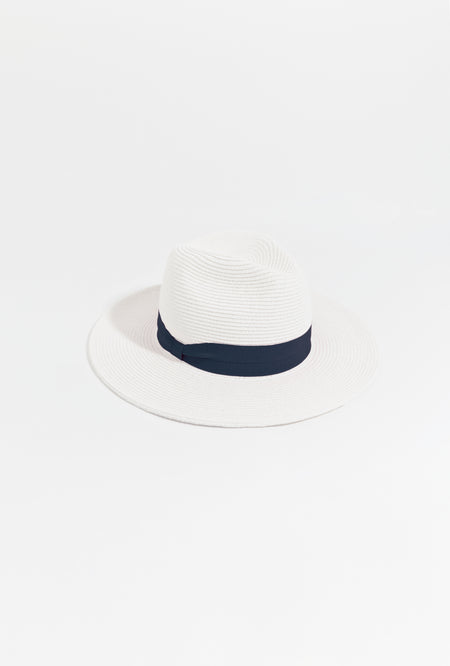 Pia Rossini Tobago Hat in White - Leap & Loop