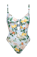 Watercult Lemon Infusion Bow Swimsuit in Lemon - Leap & Loop